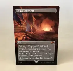 MTG Ugin's Labyrinth - Borderless - MH3 NM - Image 1