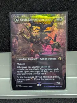 Grub, Storied Matriarch Notorious Auntie BOR FOIL X1 NM Lorwyn Eclipsed MTG - Image 1