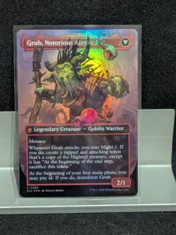 Grub, Storied Matriarch Notorious Auntie BOR FOIL X1 NM Lorwyn Eclipsed MTG - Image 2