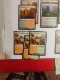 Lot Of 9 Rare Temple Lands mtg, Temple Of Abandon, Plenty, Malady, Malice - Image 2