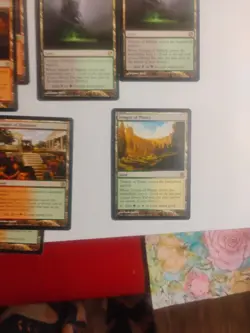 Lot Of 9 Rare Temple Lands mtg, Temple Of Abandon, Plenty, Malady, Malice - Image 5