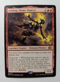 1x Ashling Flame Dancer NM - MH3 MTG Magic Firebending EDH x1 - Image 1