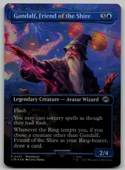 Gandalf, Friend of the Shire (Borderless) U Universes Beyond: The Lord of the Ri - Image 1