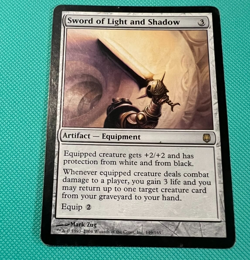 Sword of Light and Shadow - Darksteel - MTG - Magic the Gathering - Image 1