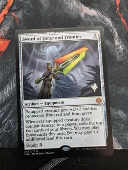 Sword of Forge and Frontier 244 MTG Phyrexia: All Will Be One (ONE) Mythic NM - Image 1