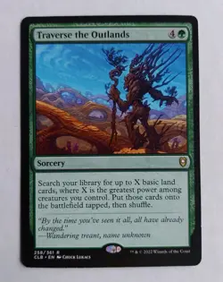 MTG TRAVERSE THE OUTLANDS 258/361 CLB RARE REGULAR NM/MINT BP - Image 1
