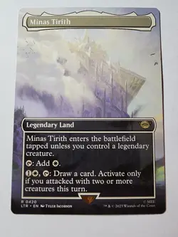 Minas Tirith (0420) (Borderless) Universes Beyond: the Lord of the Rings - Image 1