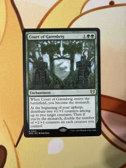 Court of Garenbrig Commander: Wilds of Eldraine Regular - Image 1