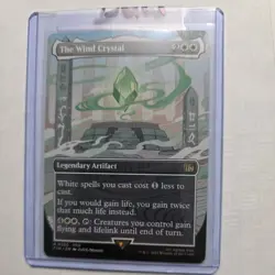 The Wind Crystal MTG FINAL FANTASY (Borderless) 0330 Magic the Gathering - Image 3