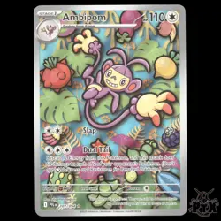 Ambipom #107/094 Phantasmal Flames NM/Near Mint Pokemon 2025 - Image 1