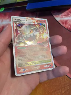 Pokemon Heatran Lv.x 97/100 D&P Stormfront Moderately Played - Image 4
