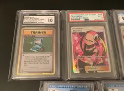 Pokemon TCG PSA CGC Slabs Lot Of 7 Trainers - Image 3