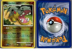 2007 Pokemon, Diamond & Pearl, #29/130 Hippowdon Lv. 45, Reverse Holo Rare - Image 1