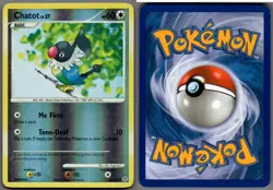 2007 Pokemon, Diamond & Pearl, #74/130 Chatot Lv. 27, Reverse Holo Common - Image 1