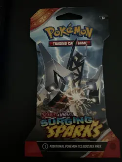 VERY HEAVY - 31.90g - Pokemon Surging Sparks Sleeved Booster Pack - SEALED! - Image 2