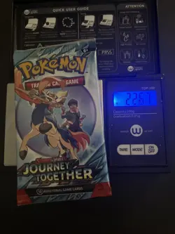 Heavy! Over 22.67 Gram Pokemon Journey Together Booster Pack Sealed - Image 1
