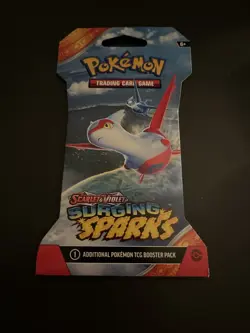 VERY HEAVY - 31.77g - Pokemon Surging Sparks Sleeved Booster Pack - SEALED! - Image 2