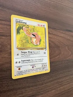 2000 Pokemon Classic - Base Set 2 Lickitung #48 Light Play LP - Image 3