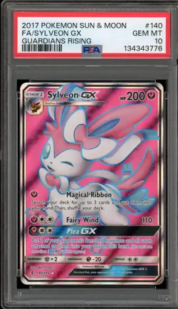 Pokemon Sylveon GX Guardians Rising Full Art #140 PSA 10 Gem Mint - Image 1