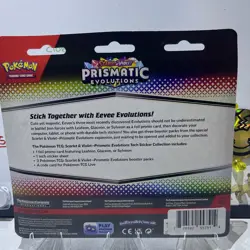 Pokemon TCG Scarlet Violet Prismatic Evolutions Tech Sticker Collection Leafeon - Image 3