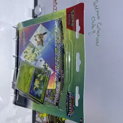 Pokemon TCG Scarlet Violet Prismatic Evolutions Tech Sticker Collection Leafeon - Image 4