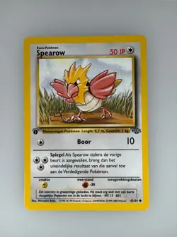 1999 Pokemon Jungle Spearow 62/64 NM 1st Edition - Image 1