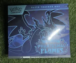 Pokemon TCG Mega Evolution Phantasmal Flames Elite Trainer Box [SEALED] - Image 1