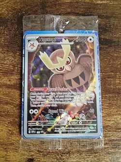 Pokemon Noctowl 141 Blackstsr Promo *SEALED* - Image 1
