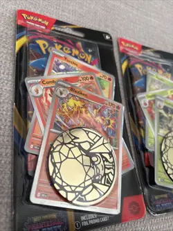 2x 2 Pack Mega Evolutions: Phantasmal Flames Pokemon Art Set Blister Packs Lot 2 - Image 2