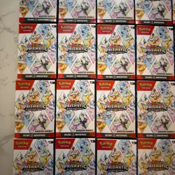 Pokemon TCG Scarlet & Violet Prismatic Evolutions Booster Bundle x20 Boxes | New - Image 3