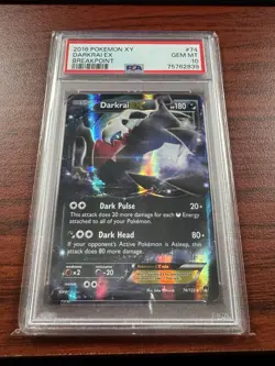 Pokemon Darkrai EX XY Breakpoint Holo Ultra Rare #74 PSA 10 English Gem Mint - Image 3