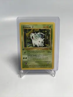 NIDORAN Pokemon Card - WOTC - 1st Edition - Jungle - 57/64 - NM - Image 1