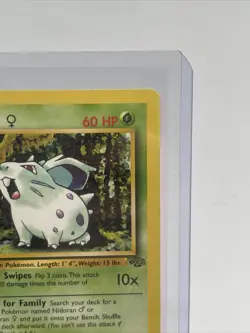 NIDORAN Pokemon Card - WOTC - 1st Edition - Jungle - 57/64 - NM - Image 4