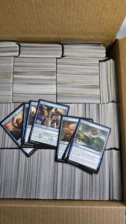 HUGE MAGIC THE GATHERING MTG 5000+ CARD LOT BULK UNCOMMONS AND COMMONS! - Image 2
