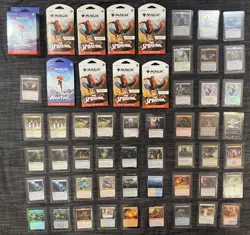 9 Packs with 46 Rare cards Magic the Gathering Spider-Man Booster Avatar MTG lot - Image 1