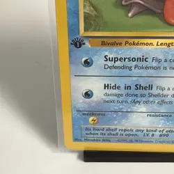 Pokemon Shellder Fossil 54/62 1st Edition LP Vintage WOTC Card - Image 5
