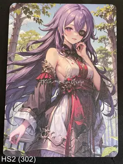 🔥 HS2 302 Chevreuse Genshin Impact Hot & Spicy Waifu Anime A6 Board Card - Image 1