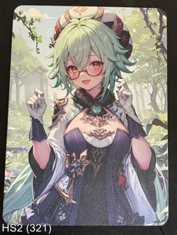 🔥 HS2 321 Sucrose Genshin Impact Hot & Spicy Waifu Anime A6 Board Card - Image 1