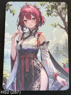 🔥 HS2 287 Rosaria Genshin Impact Hot & Spicy Waifu Anime A6 Board Card - Image 1