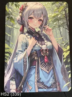 🔥 HS2 339 Qiqi Genshin Impact Hot & Spicy Waifu Anime A6 Board Card - Image 1