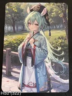 🔥 HS2 322 Sucrose Genshin Impact Hot & Spicy Waifu Anime A6 Board Card - Image 1