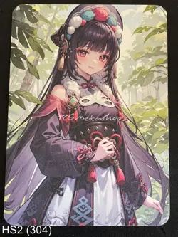 🔥 HS2 304 Yun Jin Genshin Impact Hot & Spicy Waifu Anime A6 Board Card - Image 1