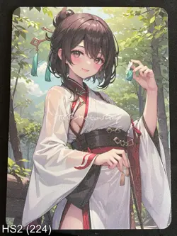 🔥 HS2 224 Beidou Genshin Impact Hot & Spicy Waifu Anime A6 Board Card - Image 1