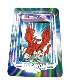 Vintage 2000 Taco Bell! Digimon Metal Trading Cards and Case! Pre-owned - Image 4