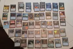 Lot 57 Competitive MTG Cards W/ Value! Rares, Mythics, Foils & Prerelease Look! - Image 1