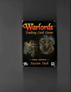 WARLORDS Trading Card Game FIRST EDITION Faction Deck CCG - Image 1
