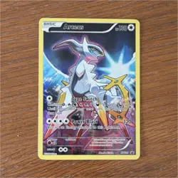 Pokemon TCG Arceus Holo XY Promo XY116 English Card Basic HP130 Power Blast 120 - Image 1