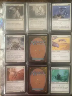 Binder of Magic The Gathering MTG Cards Collectible Card Game 2004 Bulk Lot #3 - Image 1