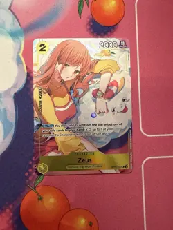 CARD ONLY Zeus OP11-106 One Piece Promotion Cards Foil - Image 1