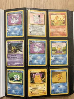 300+ Vintage Pokemon Cards in Binder including holos and rares - Image 1